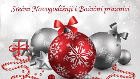 Pročitajte više o članku SREĆNI BOŽIĆNI I NOVOGODIŠNJI PRAZNICI